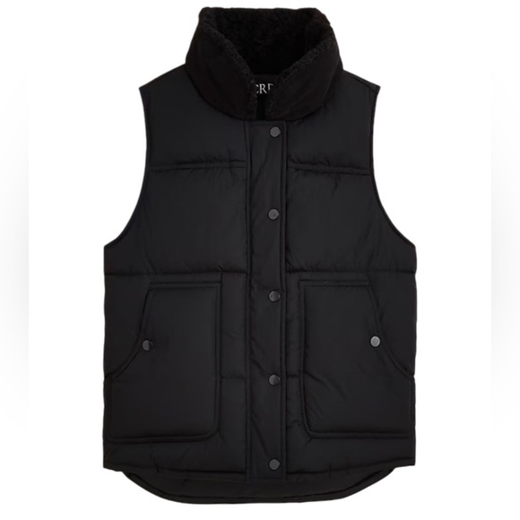 J. Crew Jackets & Blazers - J. Crew Puffer Vest Size Small Black Primaloft Fill Insulated Style #CN06 HO25